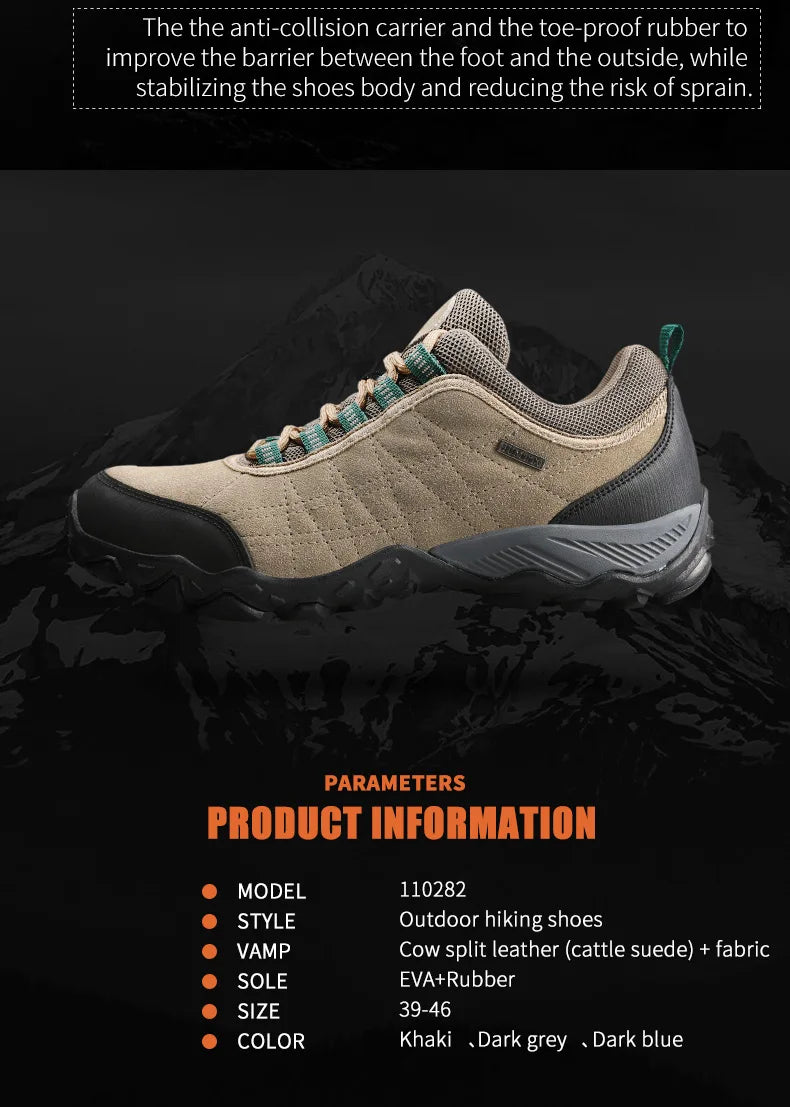 Scarpe Da Trekking Invernali Di Lusso Per Uomo In Pelle Per Arrampicata E Lavoro All Aperto