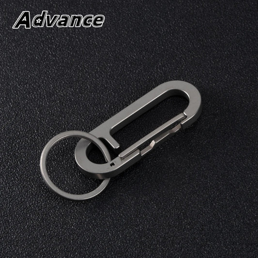 Portachiavi In Lega Di Titanio Multifunzionale EDC Set Accessori Con Fibbia Strumento Esterno