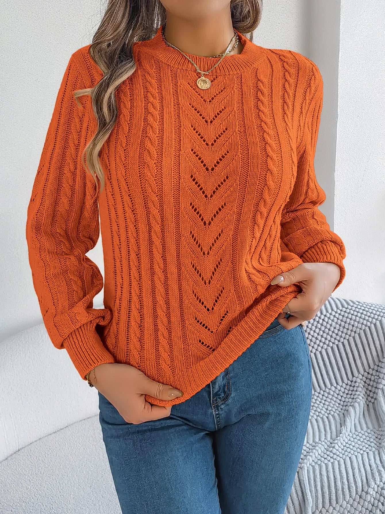 Maglione Unisex Autunno Inverno Collo a V Confortevole e Caldo Maniche Lunghe Versatile Stile
