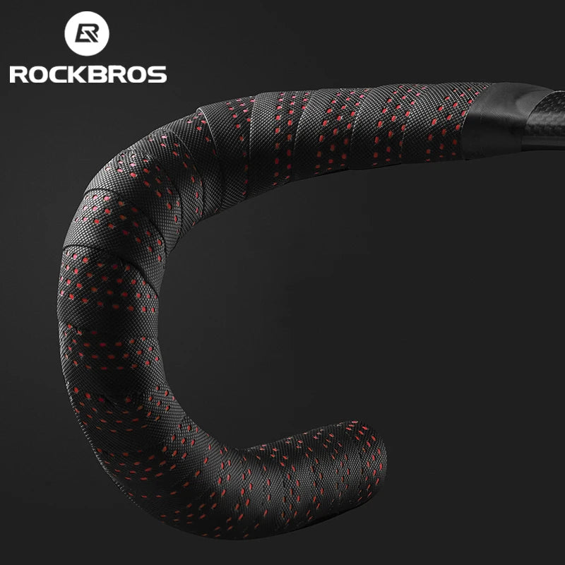 ROCKBROS Nastro Manubrio PU Eva Antiscivolo Morbido Traspirante Antiurto MT Impugnature Per Biciclette Ciclismo