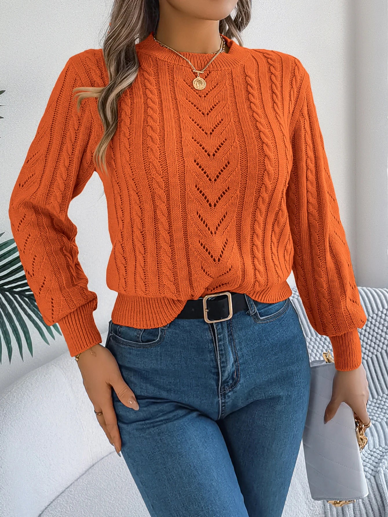 Maglione Unisex Autunno Inverno Collo a V Confortevole e Caldo Maniche Lunghe Versatile Stile