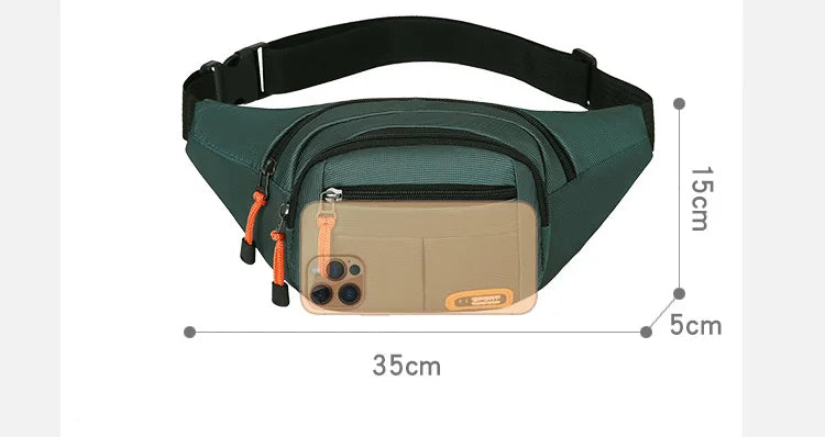Marsupio Portatile Per Uomini e Donne Multifunzionale Di Grande Capacità Antispruzzo Resistente all Usura Da Cantiere
