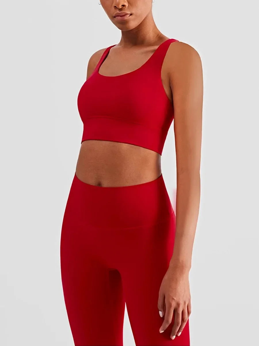 Tuta Da Yoga Due Pezzi Da Donna Abbigliamento Sportivo Per Pilates E Fitness Leggings Reggiseno Sportivo Traspirante