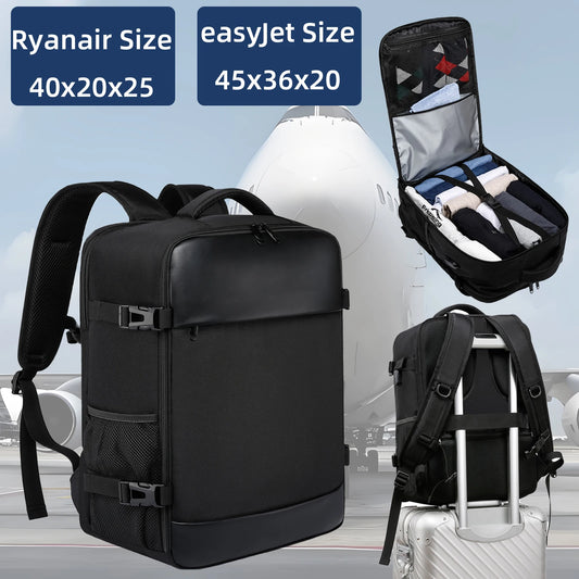 Zaino Da Viaggio Per Cabina Unisex Compatibile Con Ryanair 40x20x25 E EasyJet 45x36x20 Zaino Per Laptop