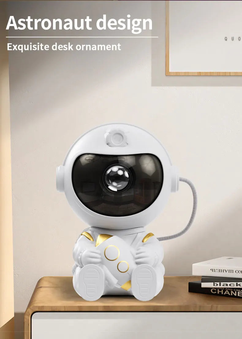 Proiettore Led Astronauta Cielo Stellato Magnetico Per Cameretta Bambini Regalo Magico Notturno