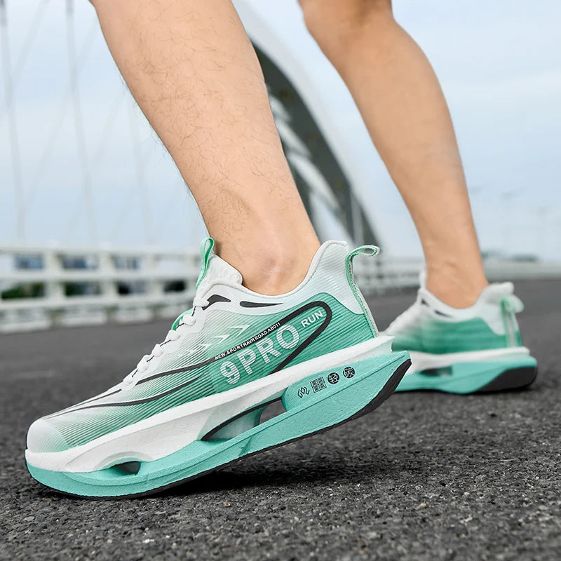 Scarpe Da Corsa Con Piastra In Carbonio Per Maratona Antiscivolo Ammortizzanti Uomo E Donna
