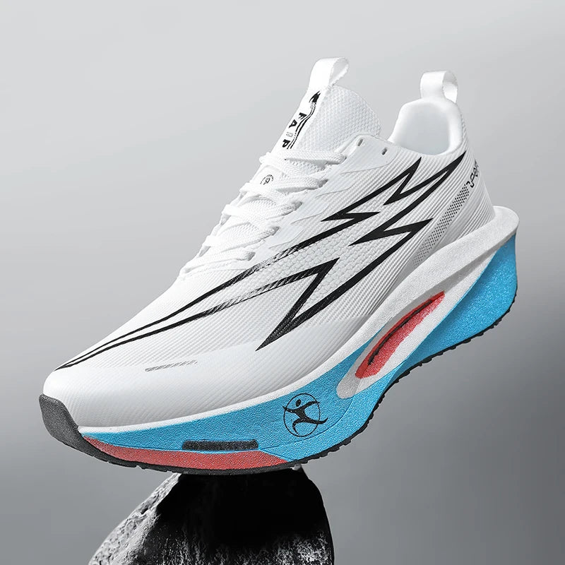 Scarpe sportive da uomo Scarpe da corsa con piastra in carbonio Scarpe da ginnastica da maratona maschili Scarpe da allenamento per atletica ammortizzanti da corsa per donna