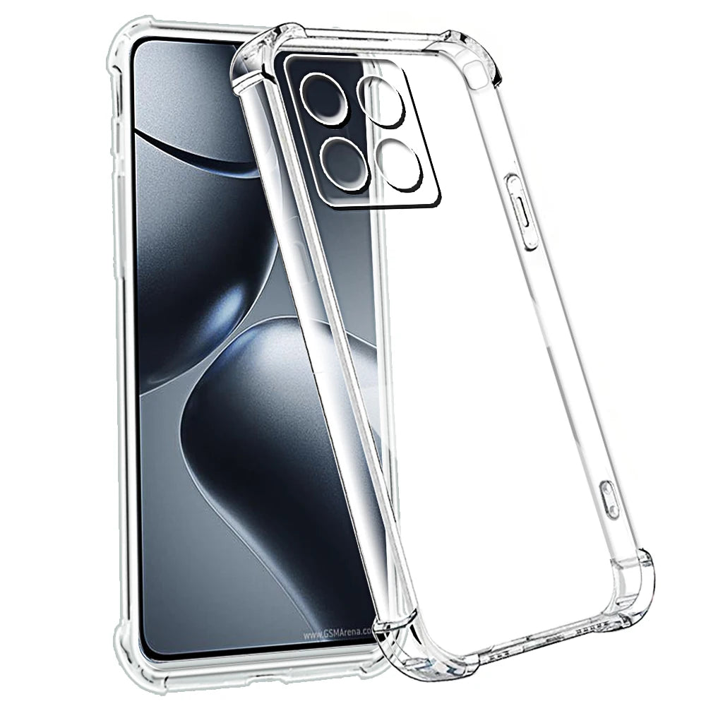 Custodia Morbida In Silicone Antiurto Trasparente Per Xiaomi Mi 11 11T Pro Lite 5G E Modelli 12 13 14 15