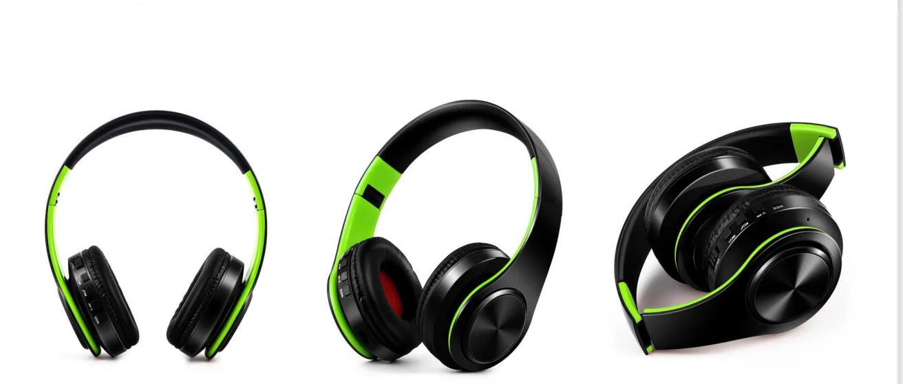 Cuffie Wireless Dorate Bluetooth con Microfono Incorporato Auricolare Stereo Universale per Android e iOS Regalo da Uomo