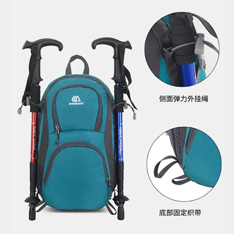 Zaino Ultraleggero Da Trekking Per Uomo E Donna Versatile Per Escursionismo Viaggi Campeggio Arrampicata Tasca Piccola
