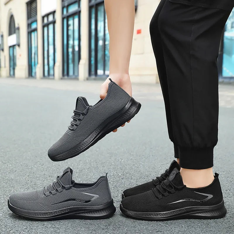 Scarpe Da Corsa Da Uomo Traspiranti Estate Nuovo Stile Casual Antiodore Suola Morbida In EVA Mesh Scarpe Da Ginnastica