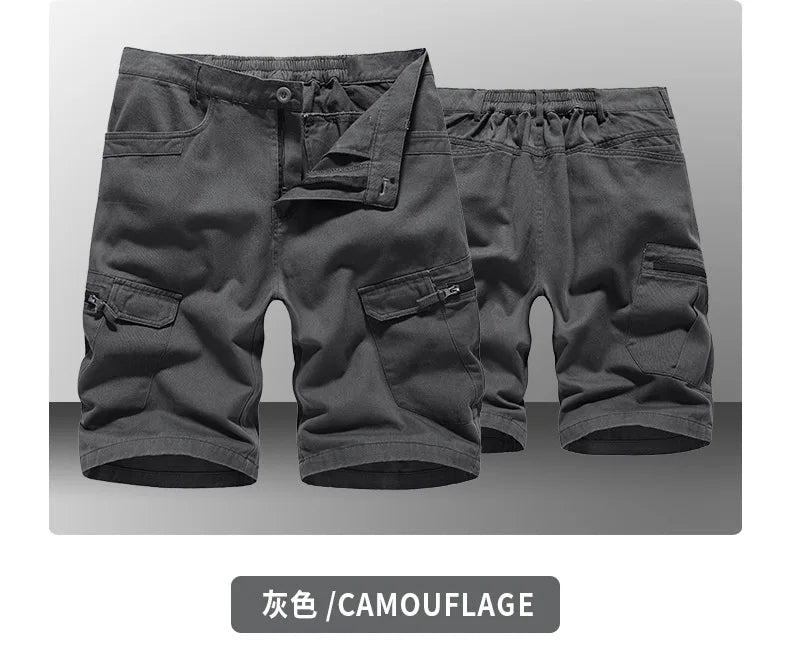 Pantaloncini Cargo Mimetici Da Uomo Con Tasche Estivi 2025 Pantaloni Corti Da Uomo Abbigliamento Maschile