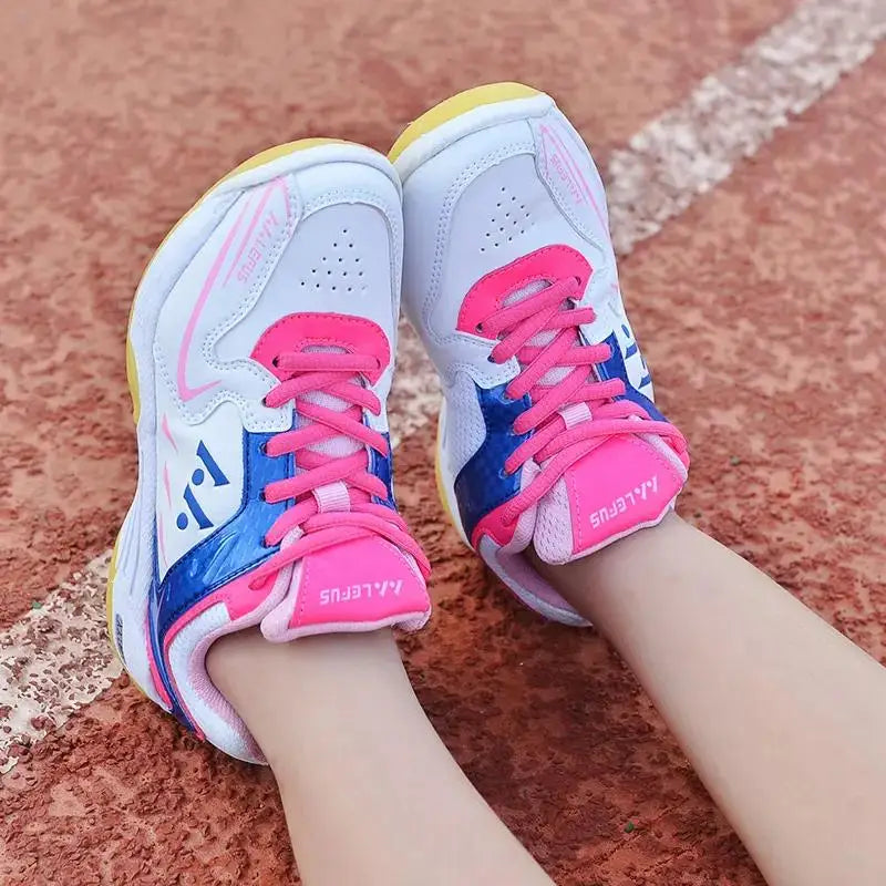 Scarpe Da Ginnastica Per Bambini Antiscivolo Traspiranti Per Interno Badminton Ping Pong Ragazzi Ragazze Scarpe Sportive