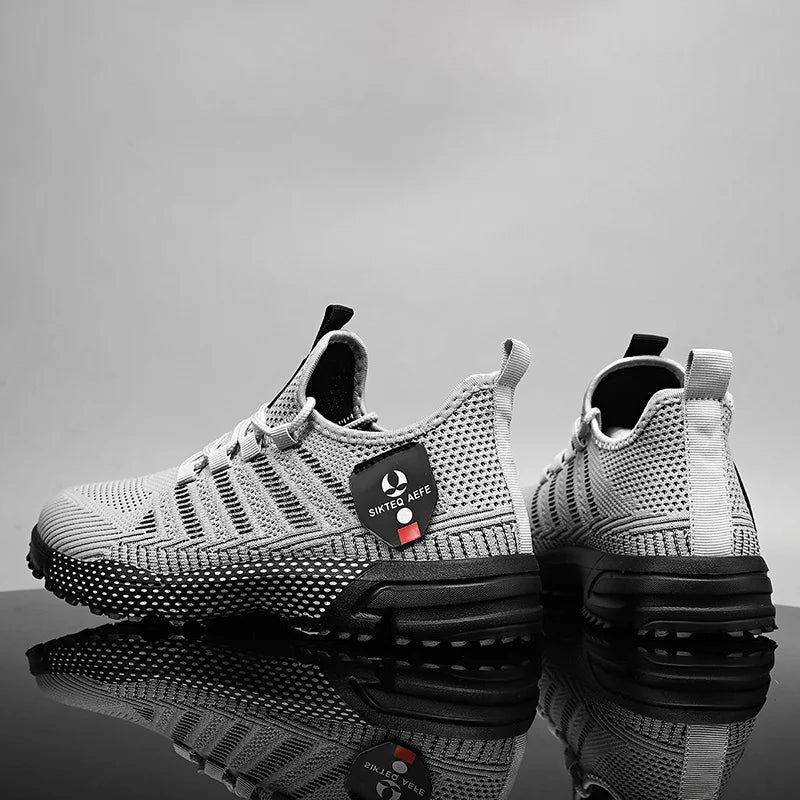 Sneakers Da Uomo Alla Moda In Mesh Traspirante Scarpe Casual Da Corsa Antiscivolo Per Esterno Di Alta Qualità