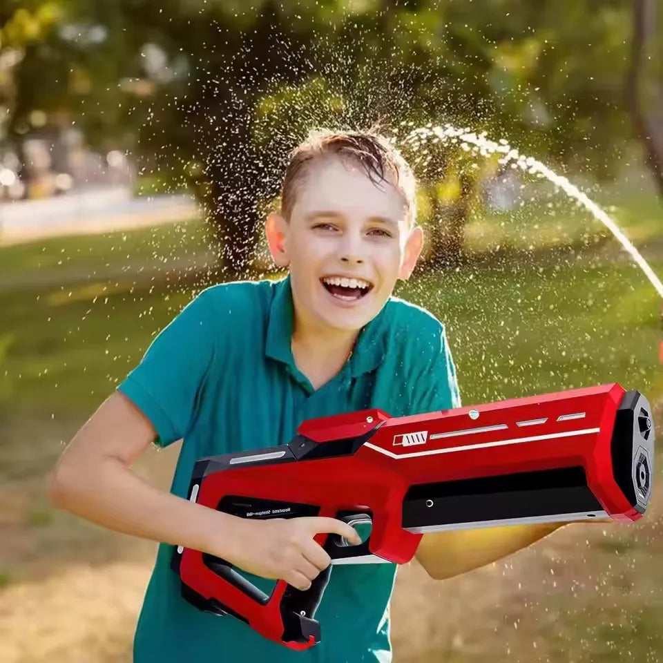 Pistola Ad Acqua Elettrica Per Bambini E Adulti Blaster Con Aspirazione Automatica Per Gioco Estivo All Aperto