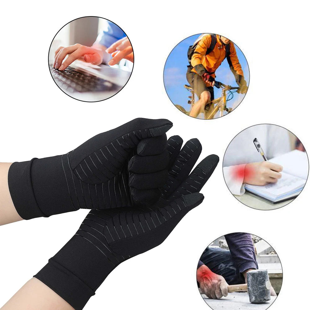 Guanti Da Artrite In Rame Per Dolore Alle Mani Osteoartrite Reumatoide Gonfiore E Tunnel Carpale Unisex