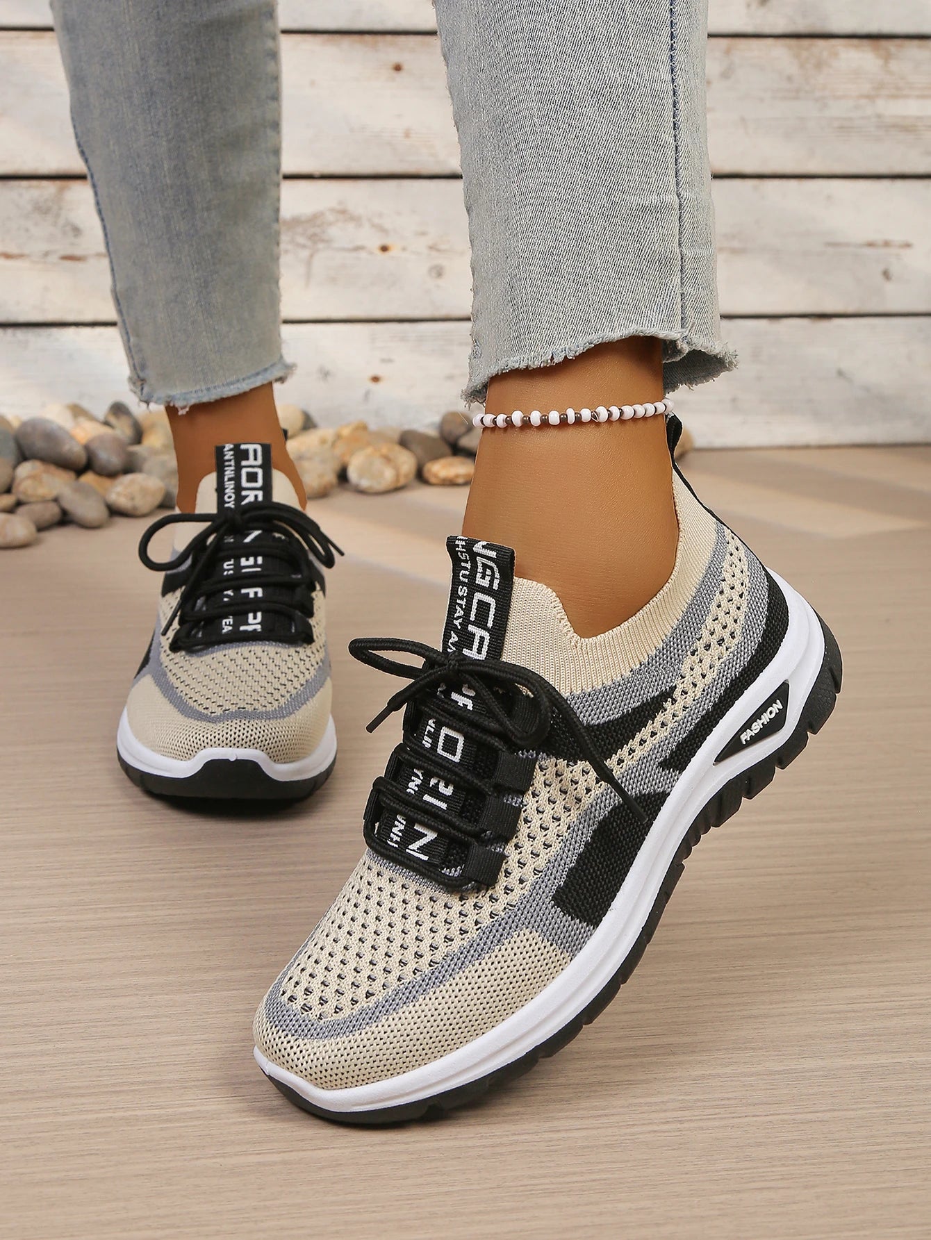 Scarpe Da Donna Estate 2026 Sneaker Casual Nuovo Stile Bicolore Scarpe Da Lavoro Versatili E Alla Moda