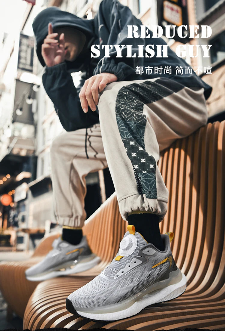 Scarpe Da Uomo Sneakers Casual Traspiranti Lusso Trainer Race Scarpe Da Corsa Per Uomo