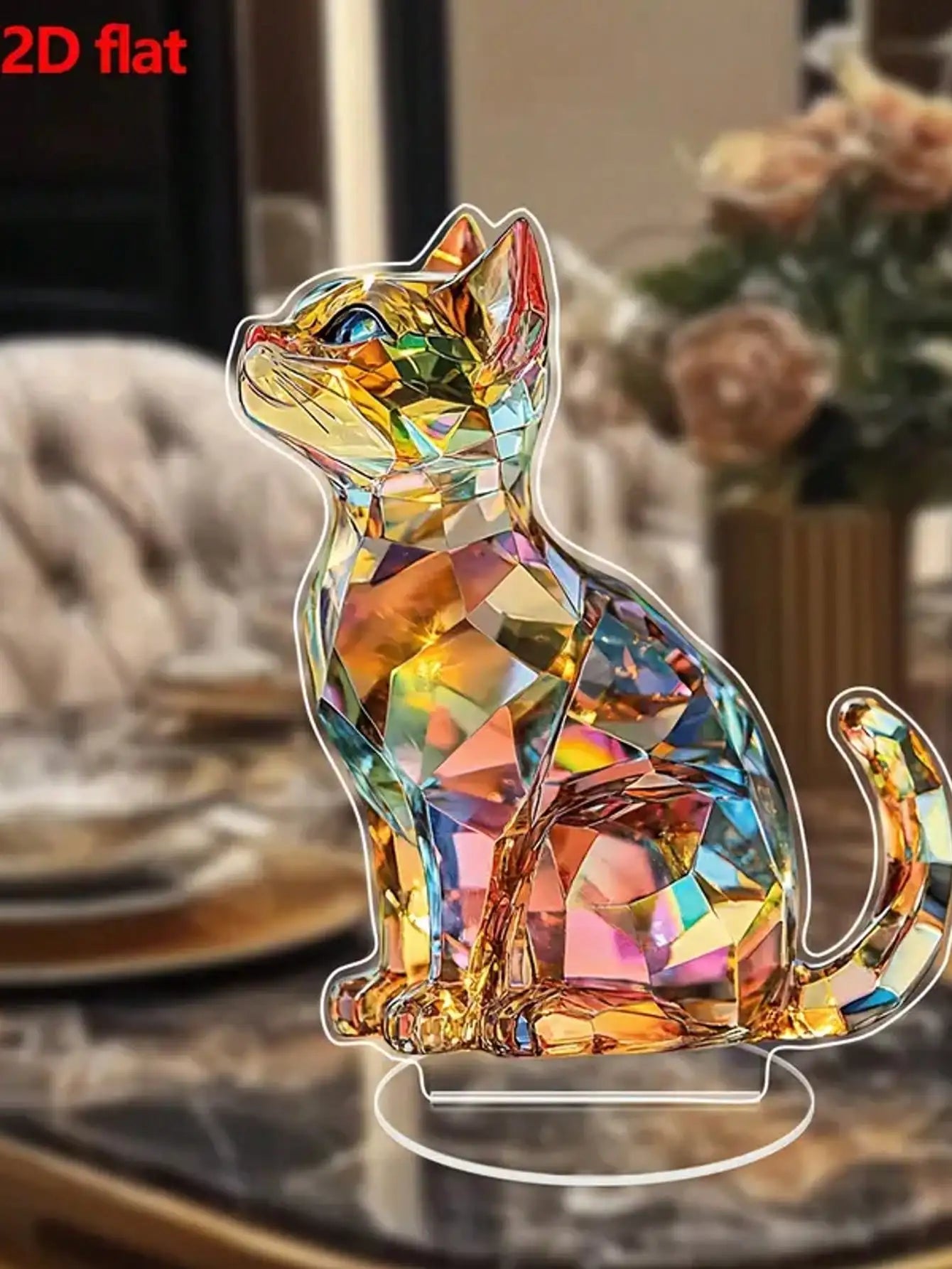 Eleganti Sculture Esotiche Per Decorazioni Da Tavola Per Gatti E Ufficio Tema Animali Per Ringraziamento