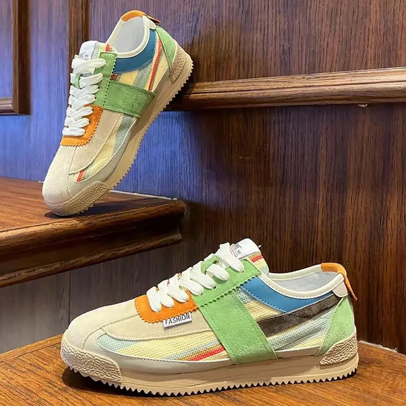 Scarpe Da Corsa Classiche Da Uomo Traspiranti Leggere Con Suola Morbida E Lacci Scarpe Sportive Per Passeggio Tennis