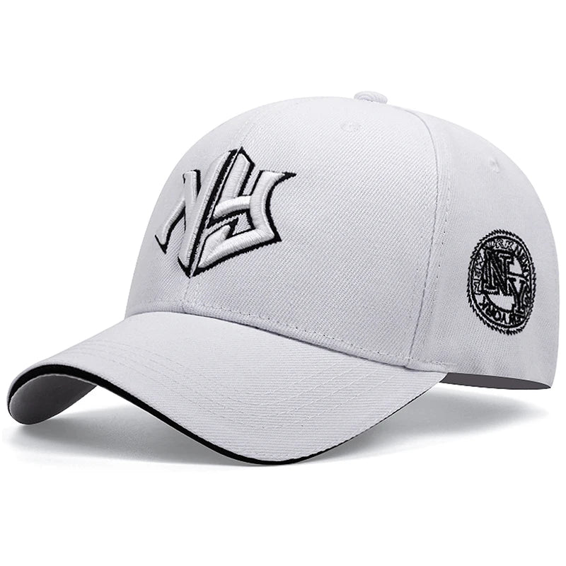 Cappello Da Baseball Alla Moda NY Ricamato Unisex Skateboard Hip Hop Street Parasole Sportivo Tempo Libero All Aperto
