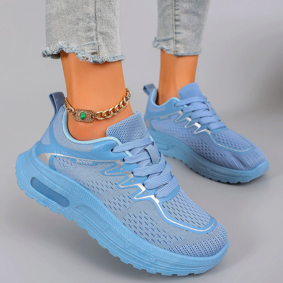 Scarpe Basse Da Donna In Mesh Traspirante Per Estate Scarpe Da Ginnastica Casual Spedizione Gratuita