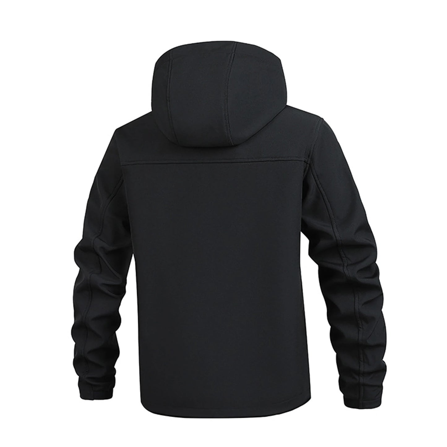 Giacche Con Cappuccio Impermeabili Uomo Autunno Inverno, Ideali Per Escursionismo Caccia Pesca All'aperto Fleece Casual
