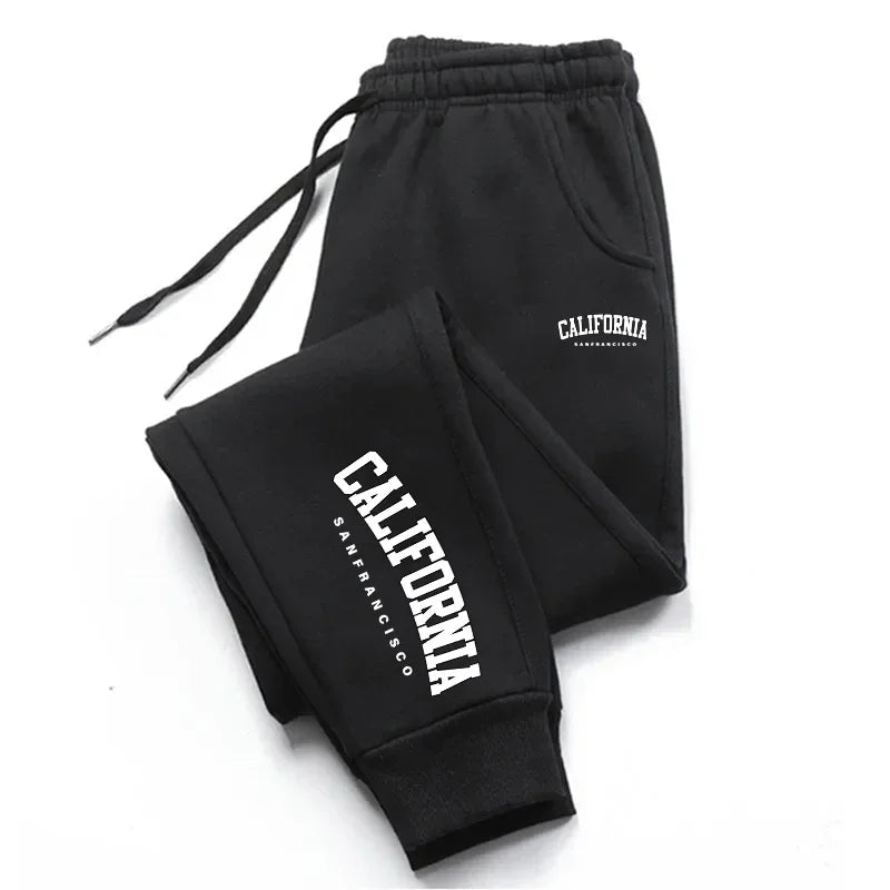 Pantaloni Sportivi da Jogging da Uomo Casual Versatili 2024 Nuova Moda Abbigliamento Uomo Quattro Stagioni