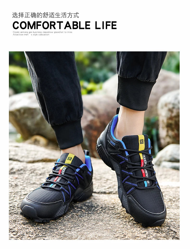 Scarpe Da Trekking Da Uomo Antiscivolo Impermeabili Resistente All Usura Sportive Da Outdoor Per Corsa E Passeggio