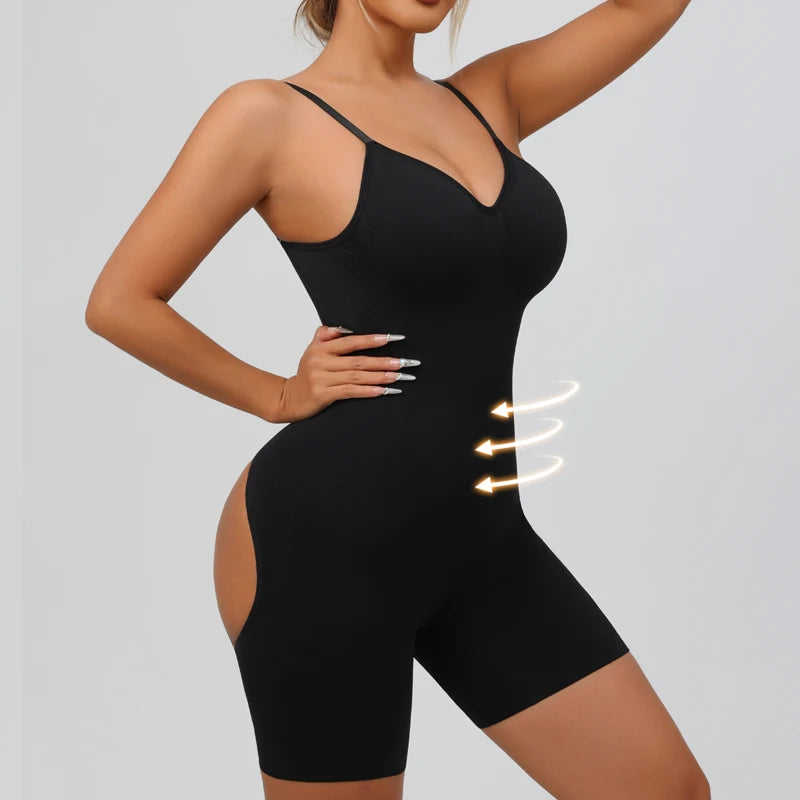 Fajas Colombianas da donna Shapewear Body senza cuciture Sexy controllo della pancia Butt Lifter Coscia più sottile Curve migliorate