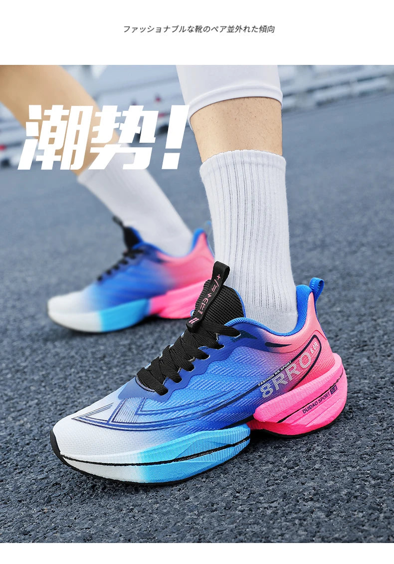 Scarpe da Corsa Sportive Unisex per Maratona Traspiranti Leggere Comode Sneakers Atletiche con Ammortizzazione ad Aria