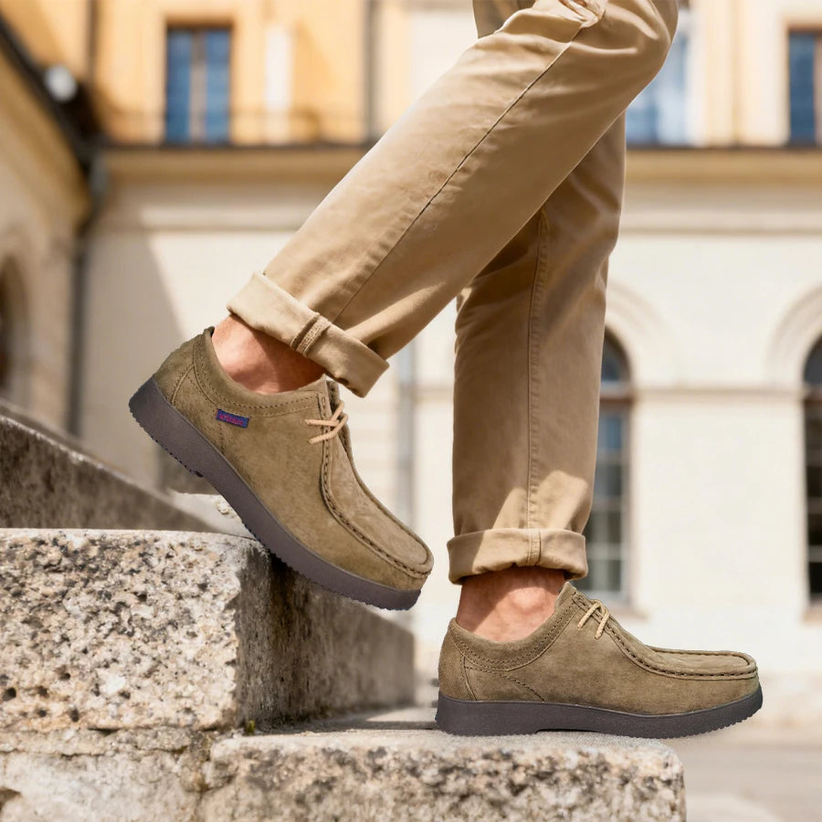 Scarpe da Uomo Cucite a Mano in Pelle Premium Mocassini Casual alla Moda Scarpe Eleganti Per Lavoro Quotidiano