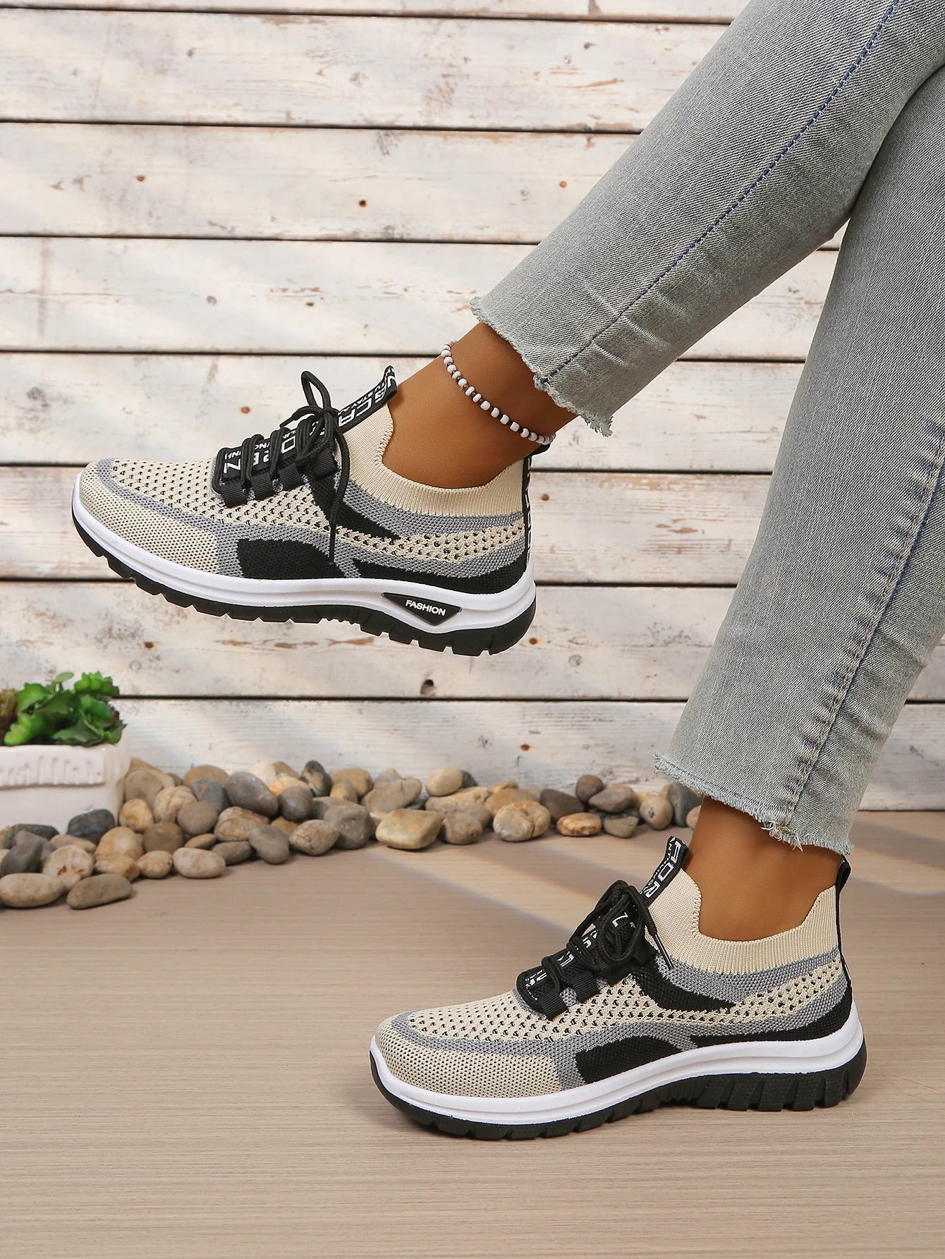 Scarpe Da Donna Estate 2026 Sneaker Casual Nuovo Stile Bicolore Scarpe Da Lavoro Versatili E Alla Moda
