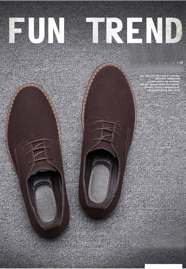 Scarpe Eleganti Da Uomo In Pelle Scamosciata Oxford Derby Classiche Lusso Comfort E Stile Per Ogni Occasione