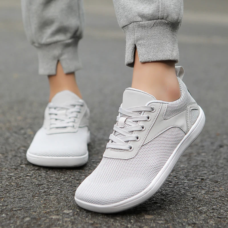 Scarpe Da Passeggio Traspiranti In Mesh Unisex A Punta Larga Per Uomo Comode Scarpe Sportive Per Esterni