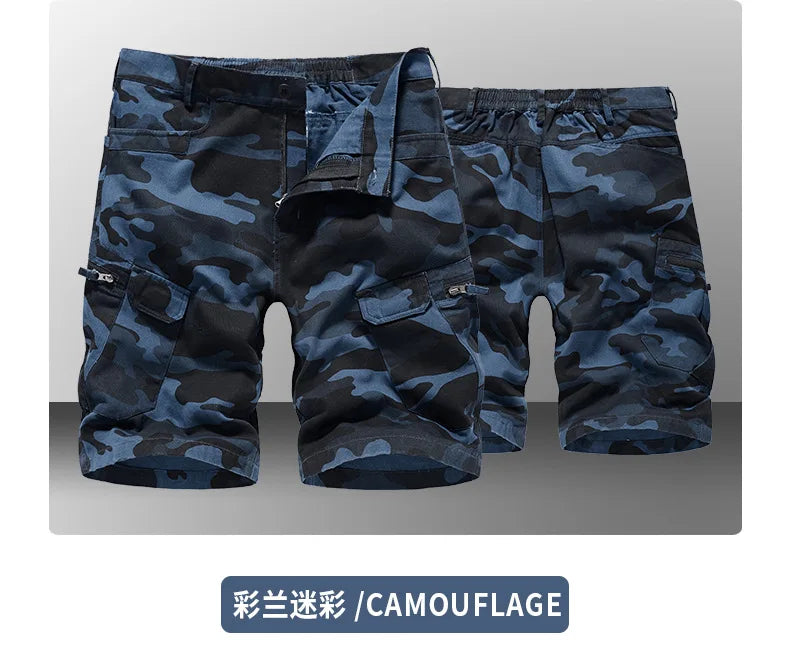 Pantaloncini Cargo Mimetici Da Uomo Con Tasche Estivi 2025 Pantaloni Corti Da Uomo Abbigliamento Maschile