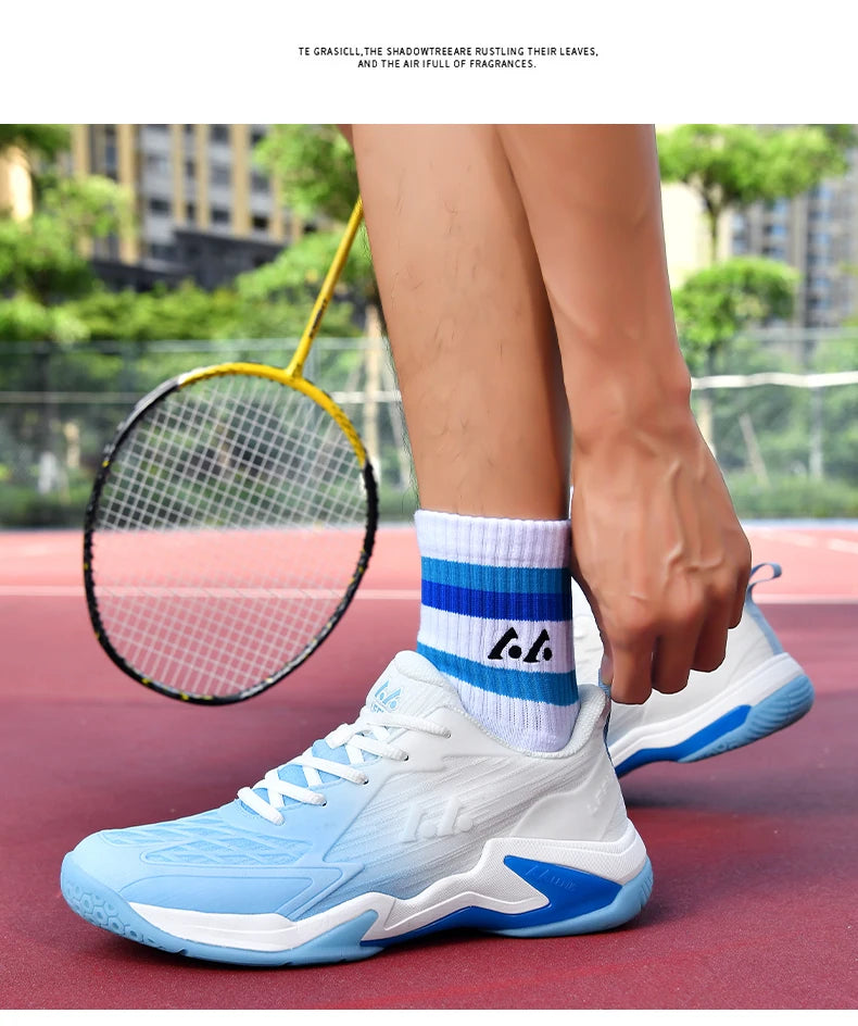 Scarpe Da Uomo Multisport Alte Prestazioni Resistente All Usura Per Tennis Badminton Ping Pong Pallavolo