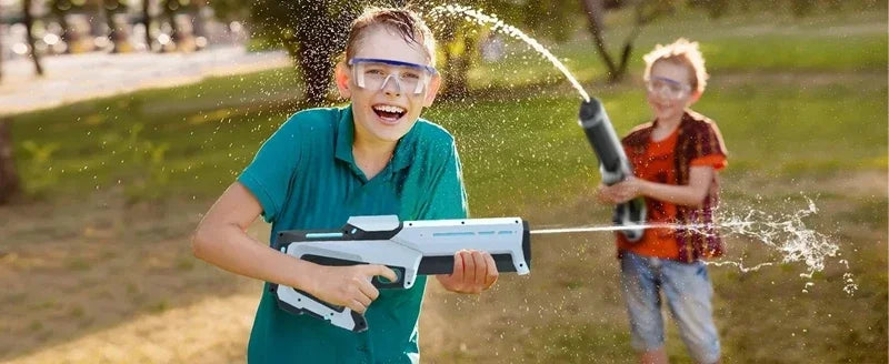 Pistola Ad Acqua Elettrica Per Bambini E Adulti Blaster Con Aspirazione Automatica Per Gioco Estivo All Aperto