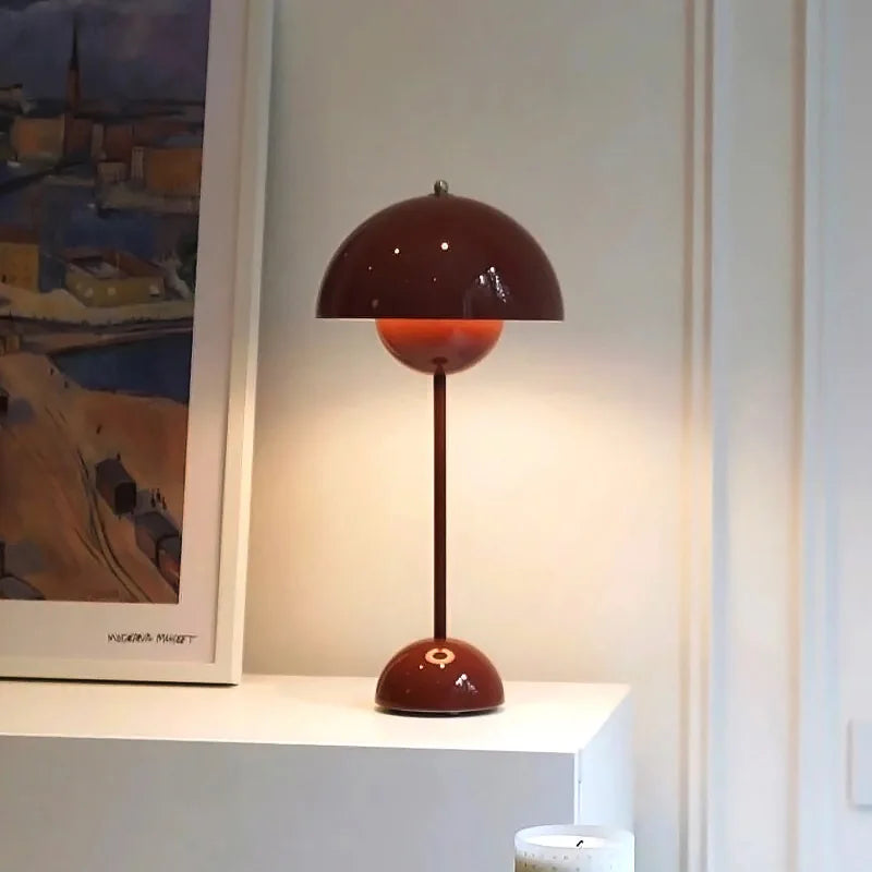 Lampada Da Terra A Forma Di Fungo Con Bocciolo Di Alta Qualità In Stile Classico Con Attacco E27 Per Soggiorno E Letto