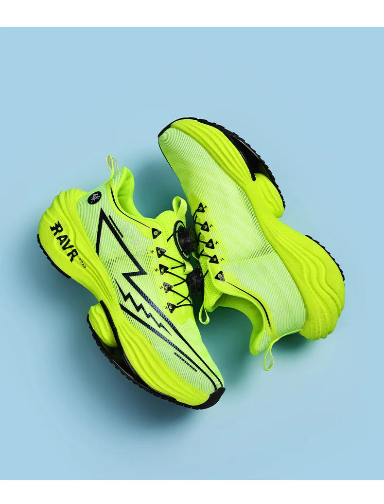 Letcomfit Scarpe Da Corsa Uomo 2025 Ammortizzazione Piastra Carbonio Scarpe Da Ginnastica Maratona Leggere Antiscivolo