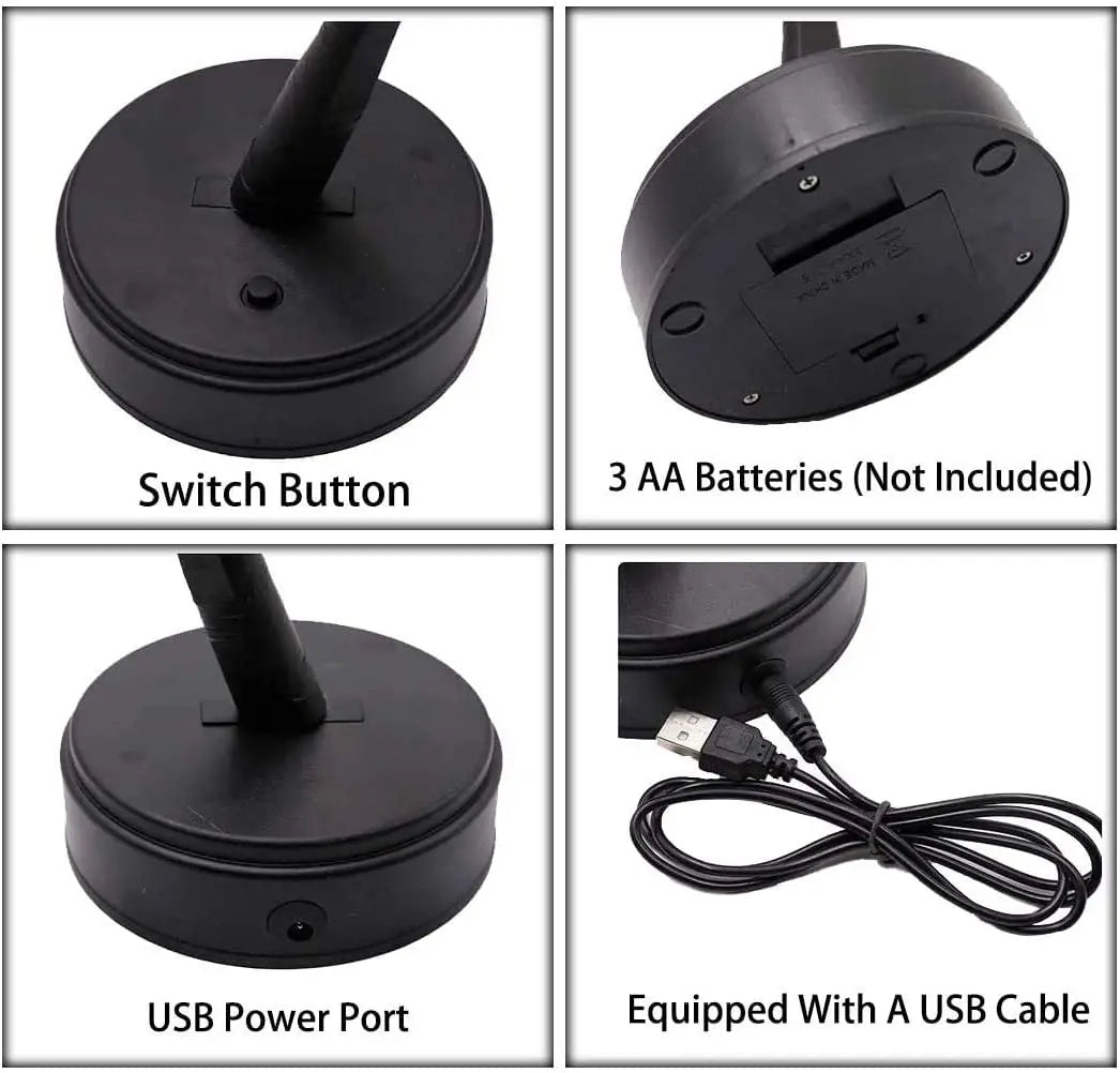 Albero Da Tavolo Notturno LED Bonsai Ciliegio Artificiale Interruttore Tattile USB Alimentato A Batteria Decorazione