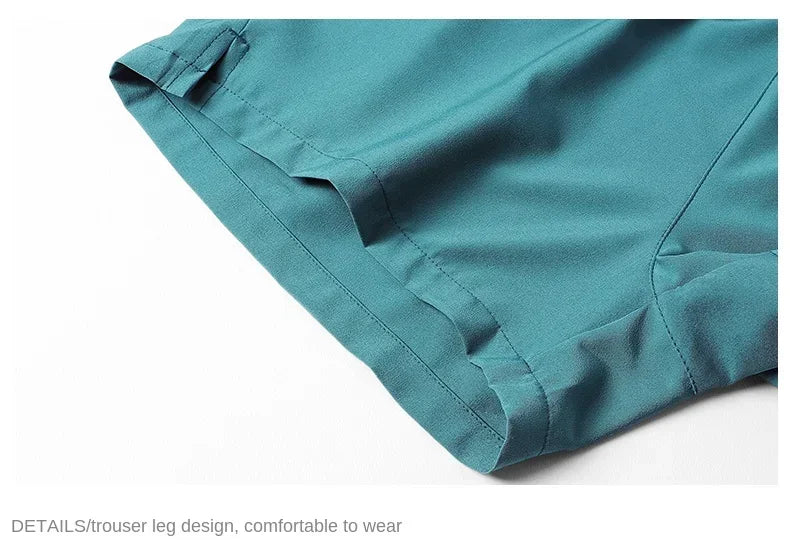 Pantaloni Sportivi Leggeri Da Uomo Con Tasche Pantaloncini Corti Estivi Da Fitness In Tinta Unita Per Jogging E Spiaggia