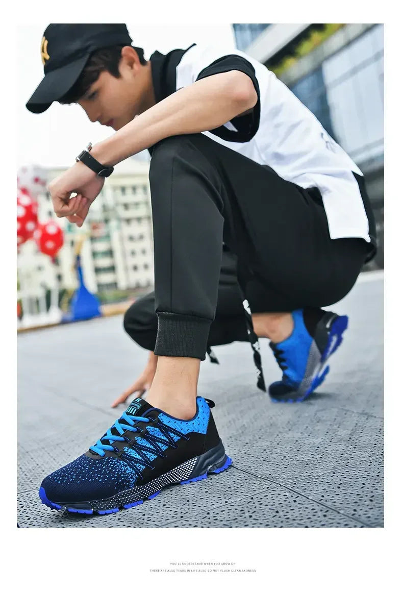 Scarpe Sportive Da Corsa Traspiranti In Mesh Con Suola Spessa Bianco Nero Coreane Per Giovani Passeggio Primavera Estate
