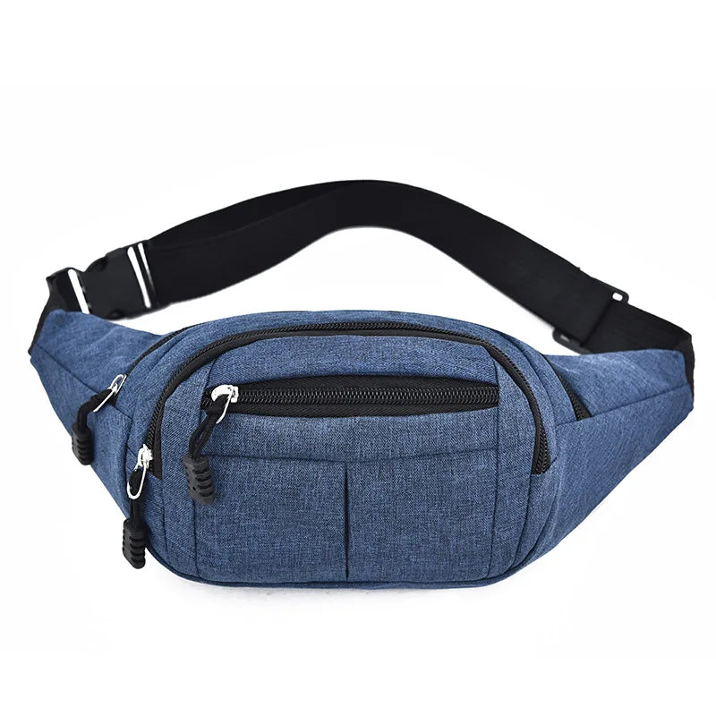 Marsupio Unisex Impermeabile Da Esterno In Tela Borsa A Tracolla Sportiva Per Escursioni Leggero