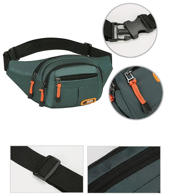 Marsupio Portatile Per Uomini e Donne Multifunzionale Di Grande Capacità Antispruzzo Resistente all Usura Da Cantiere