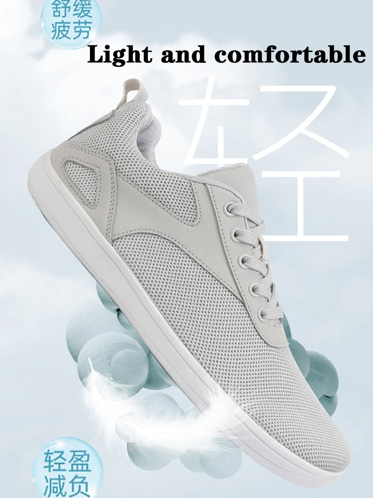 Scarpe Da Passeggio Traspiranti In Mesh Unisex A Punta Larga Per Uomo Comode Scarpe Sportive Per Esterni