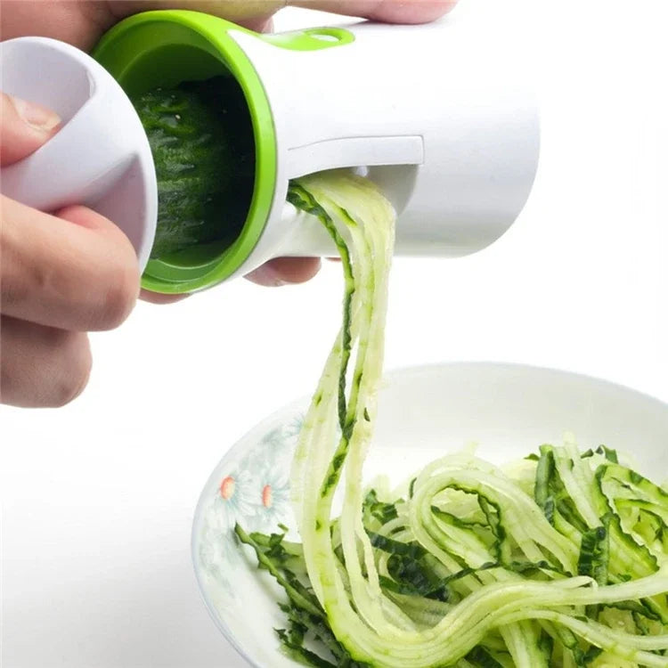 Affettaverdure a Spirale Professionale, Taglia Verdure Multifunzione per Pasta di Zucchine, Spaghetti e Noodle