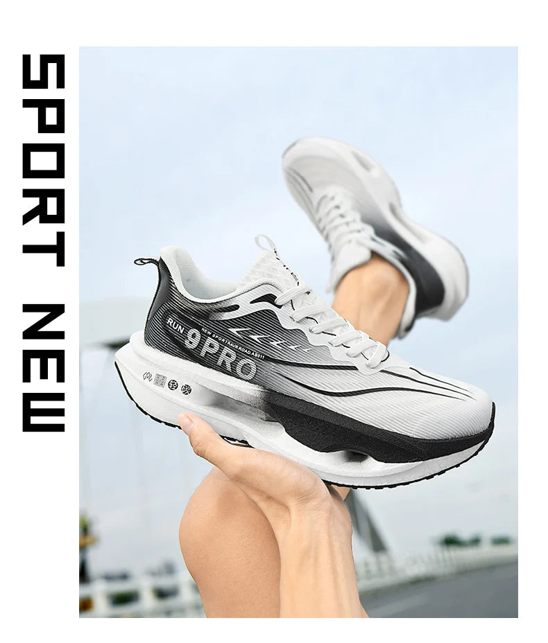 Scarpe Da Corsa Con Piastra In Carbonio Per Maratona Antiscivolo Ammortizzanti Uomo E Donna