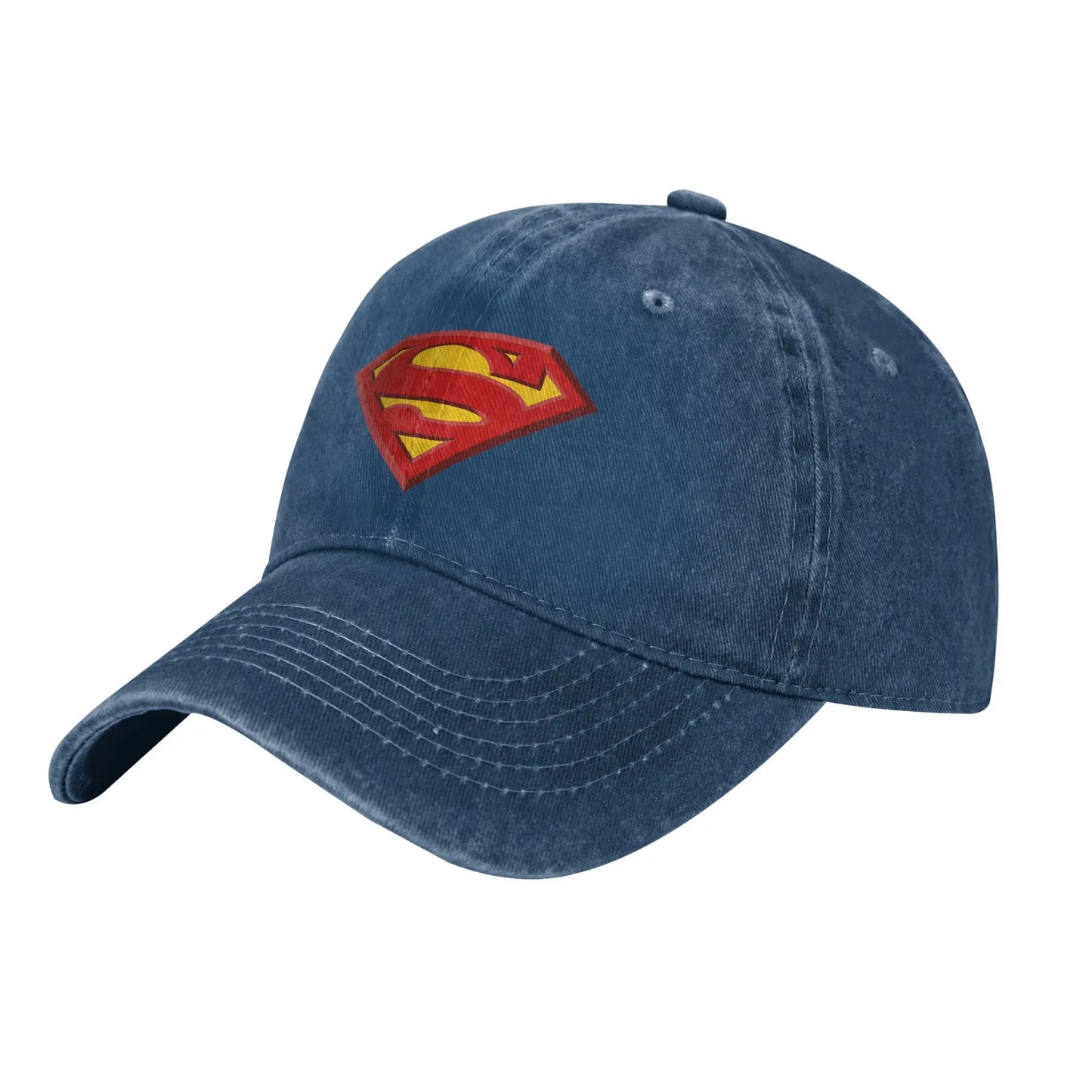 Berretti Da Baseball Unisex Con Logo Superman Estivo Retro Cosplay Stile Vintage Autentico