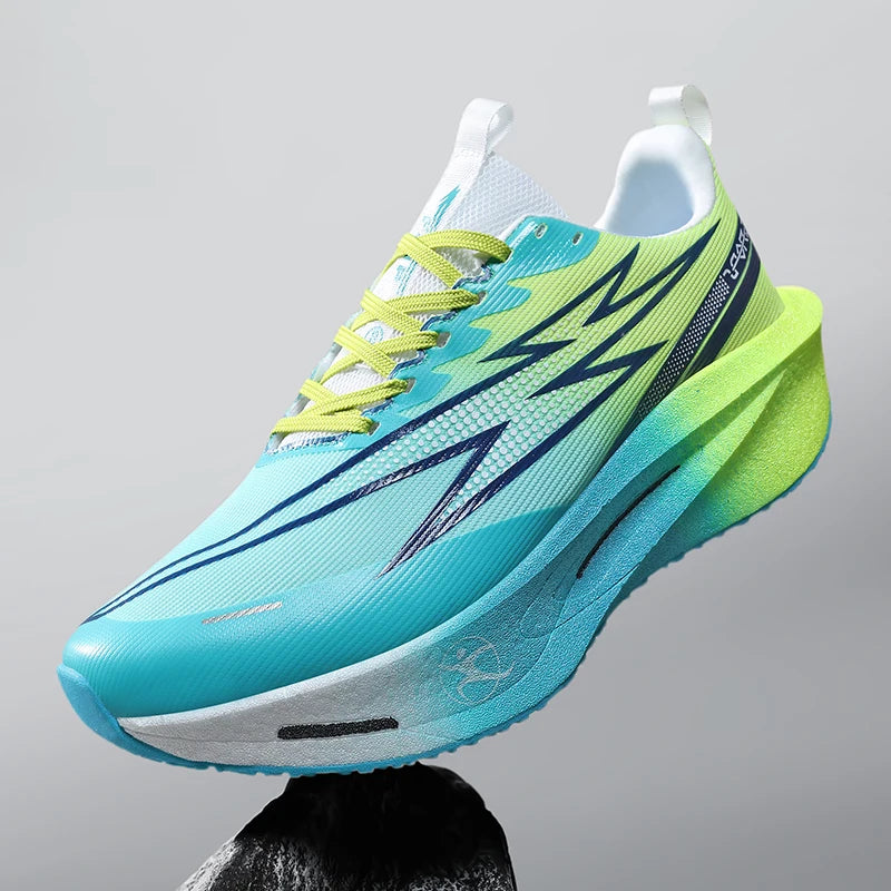 Scarpe sportive da uomo Scarpe da corsa con piastra in carbonio Scarpe da ginnastica da maratona maschili Scarpe da allenamento per atletica ammortizzanti da corsa per donna